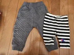 Champion 　ユニクロ　ベビー服 80cm スウェットパンツセット
