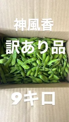 9 訳あり品 枝豆 神風香 15キロ 有機肥料 - メルカリ