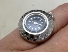 967/稼働 オリエント 指輪 時計 手巻き リング ウォッチ