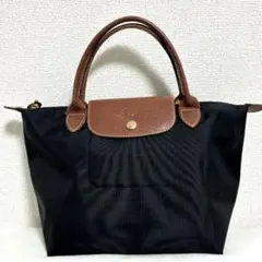 LONGCHAMP　ロンシャン　 S 　ハンドバッグ　ルプリアージュ　黒