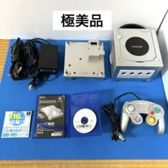 【極美品】ゲームキューブ 本体 ゲームボーイプレイヤー シルバー