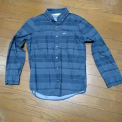 Hollister ネイビー ストライプ ボタンダウンシャツ