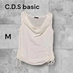 C.D.S basic ホワイト トップス M