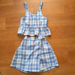JENNI LOVE チェック柄セットアップ