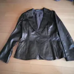 Leilian レリアン 羊皮 ジャケット コート