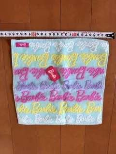 Barbie バービー ミニタオル ハンカチ パステルカラー