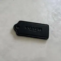 COACH レザーキーホルダー ブラック