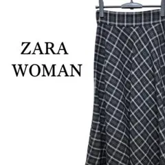 ZARA WOMAN ザラウーマン ロング丈 フレアスカート USA-XSサイズ