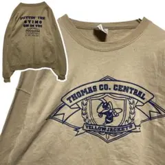 BNZL カレッジ スウェット ビンテージ 古着 イエロージャケッツ セントラル