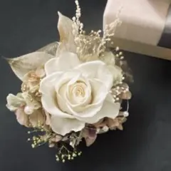No.9 プリザーブドフラワーコサージュ　サージュ入学卒業 発表会、結婚式