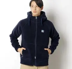 【人気品】【ヘリーハンセン】ボアフリース　ネイビーL