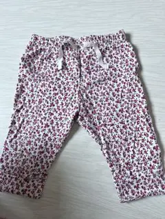 GAP 花柄コットンパンツ 6-12ヶ月　新品未使用