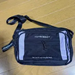 【キッズ　ショルダーバッグ ブラック】supermacy 美品⭐︎