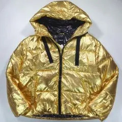 未使用タグ付き.デシグアル 2way L パッド入りオーバーコート　金 ゴールドのサムネイル
