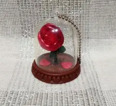 ♡美女と野獣♡　魔法のバラ　ストラップ　ディズニー