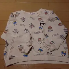 キャラクター柄 トレーナー 95cm