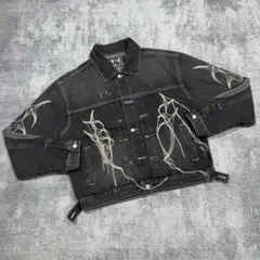 【来週まで値下げ】THUG CLUB デニムジャケット Thug Club】TC Pin Denim Jacket デニムジャケット [正規品