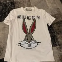 【極希少】GUCCI × バッグスバニー コラボ スパンコール Tシャツ Mのサムネイル