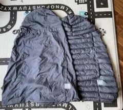 ベビーホッパー オールウェザーダウンカバー＆ レインカバー ライトグレー エルゴ