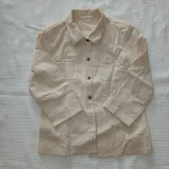 七分袖ジャケット　ベージュ