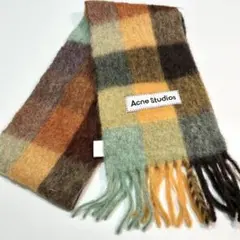 ⭐︎これからの時期に⭐︎Acne Studios チェック柄マフラー スカーフ
