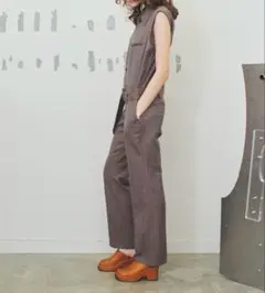 試着のみ美品 soduk スドーク suiting jumpsuits mix