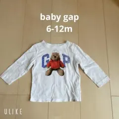 GAP クマキャラクター Tシャツ 6-12ヶ月