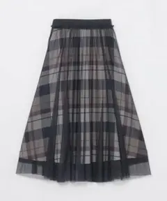 【美品】バーバリーブルーレーベルクレストブリッジフレアロングスカート BLUE LABEL CRESTBRIDGE - 【新品】ブルーレーベルクレスト