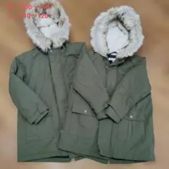 GLOBAL WORK モッズコート　M＆Lセット