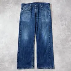 リーバイス569 Levis W36 ブルーデニム 青 古着 ヒゲ 20446 - メルカリ