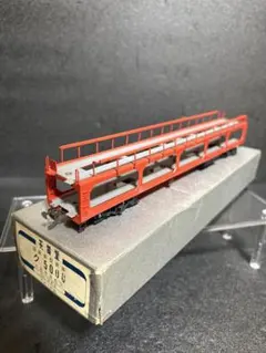 天賞堂（Tenshodo）製　HOゲージ　国鉄 ク5000形 自動車運搬車のサムネイル