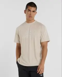 New Balance リラックス Tシャツ ベージュ