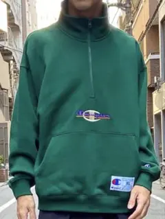 CHAMPION ハーフジップスウェット　Sサイズ
