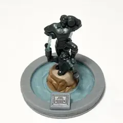 ガストン_ル・フウ_ディズニーリゾート_ミニチュアフィギュアコレクション_噴水