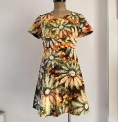 アンティークワンピース レトロ　フレア