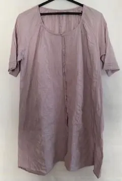 as know as pinky 半袖　チュニック　シャツ　ワンピース