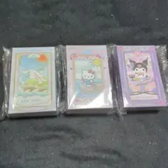 【3個セット】ルナズ サンリオ クロミ　キティ　 シナモンロール タロットカード