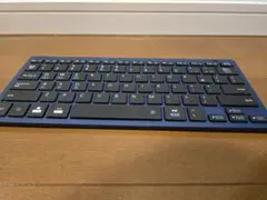 ELECOM ワイヤレスキーボード TK-FDP023 ネイビー