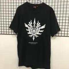 A545 UNIQLO UT モンスターハンター　コラボ　プリント　ブラック　M