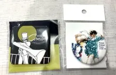 服部平治　コナン　怪盗キッド　 缶バッジ 2個セット