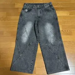 ANTIMID アンチミッド ブラックデニム y2k tig