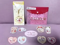 mikko サンリオくじ　ステッカー　チャーム　スフレ　セット