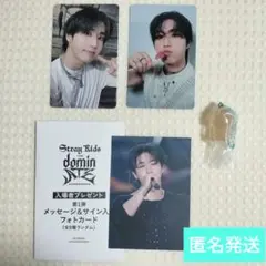 Stray Kids HAN トレカ2枚・フォトカード・ チャーム