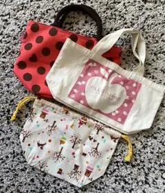 JILL STUART NY ミニコットンバッグ他 3点セット SALE‼️