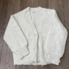 SIMPLICITÉ アイボリー カーディガン