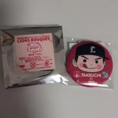 西武　ペコちゃん　缶バッジ　武内夏暉　BBM2025