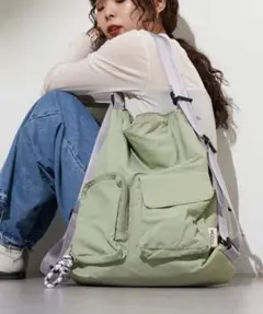 チャオパニック KAIRI企画 マザーズバッグ 2WAY リュック トート 新作のサムネイル
