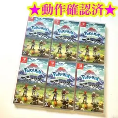 Switch ポケモンレジェンズ アルセウス 6点