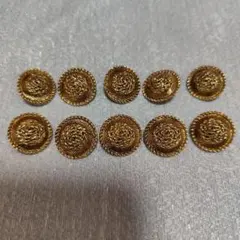 金ボタン 和洋裁材料