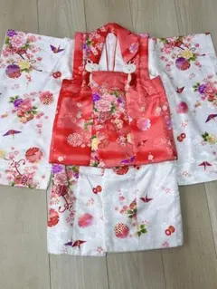 【美品　48時間以内発送】七五三　3歳　着物セットのサムネイル